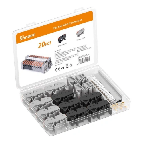 Buy Sonoff track fasteners for rail [20pcs] - SNF161 - {ean13} - Home Screen Store Europe