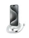 Buy Karl Lagerfeld KLHMP15SHCKHNT Apple iPhone 15 / 14 / 13 hardcase Crossbody IML Karl Head Magsafe transparent - KLD2087 - {ean13} - Home Screen Store Europe