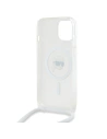 Kup Etui Karl Lagerfeld KLHMP15SHCKHNT Apple iPhone 15 / 14 / 13 hardcase Crossbody IML Karl Head Magsafe transparent - KLD2087 - {ean13} - Sklep Home Screen