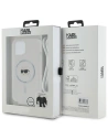 Buy Karl Lagerfeld KLHMP15SHCKHNT Apple iPhone 15 / 14 / 13 hardcase Crossbody IML Karl Head Magsafe transparent - KLD2087 - {ean13} - Home Screen Store Europe