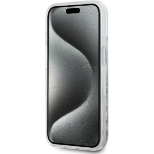 Kup Case Karl Lagerfeld KLHMP15SLGCHSGH Apple iPhone 15 / 14 / 13 Hardcase Liquid Glitter Choupette Head Magsafe transparent - KLD2088 - {ean13} - Sklep Home Screen