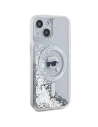 Kup Case Karl Lagerfeld KLHMP15SLGKISGH Apple iPhone 15 / 14 / 13 Hardcase Liquid Glitter Karl Head Magsafe transparent - KLD2089 - {ean13} - Sklep Home Screen