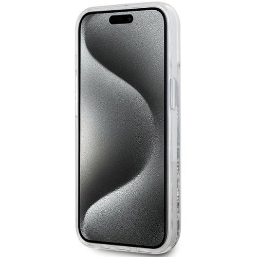 Kup Case Karl Lagerfeld KLHMP15SLGKISGH Apple iPhone 15 / 14 / 13 Hardcase Liquid Glitter Karl Head Magsafe transparent - KLD2089 - {ean13} - Sklep Home Screen