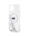 Kup Case Karl Lagerfeld KLHMP15SLGKISGH Apple iPhone 15 / 14 / 13 Hardcase Liquid Glitter Karl Head Magsafe transparent - KLD2089 - {ean13} - Sklep Home Screen