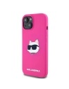 Kup Etui Karl Lagerfeld KLHMP15SSCHPPLF Apple iPhone 15 / 14 / 13 keménytok Szilikon Choupette Fej MagSafe rózsaszín/fukszia - KLD2090 - {ean13} - Sklep Home Screen