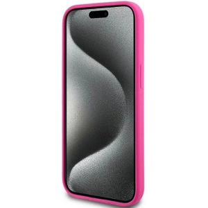 Buy Karl Lagerfeld KLHMP15SSCHPPLF Apple iPhone 15 / 14 / 13 hardcase Silicone Choupette Head MagSafe fuschia - KLD2090 - {ean13} - Home Screen Store Europe