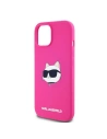 Kup Etui Karl Lagerfeld KLHMP15SSCHPPLF Apple iPhone 15 / 14 / 13 keménytok Szilikon Choupette Fej MagSafe rózsaszín/fukszia - KLD2090 - {ean13} - Sklep Home Screen