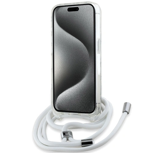 Kup Case Karl Lagerfeld KLHMP15XHCKCKLCT Apple iPhone 15 Pro Max Hardcase IML Crossbody Monogram Karl & Choupette Head MagSafe transparent - KLD2092 - {ean13} - Sklep Home Screen