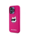 Kup Case Karl Lagerfeld KLHMP15XSCHPPLF Apple iPhone 15 Pro Max Hartschale Silikon Choupette Head MagSafe rosa/fuchsia - KLD2096 - {ean13} - Sklep Home Screen