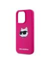 Kup Case Karl Lagerfeld KLHMP15XSCHPPLF Apple iPhone 15 Pro Max Hartschale Silikon Choupette Head MagSafe rosa/fuchsia - KLD2096 - {ean13} - Sklep Home Screen