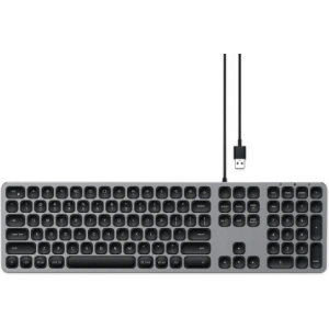 Kup Alumínium billentyűzet Satechi Aluminum Wired Keyboard USB-A űrszürke - STH141 - {ean13} - Sklep Home Screen