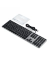 Kup Klaviatură din aluminiu Satechi Tastatură USB-A cu fir gri space - STH141 - {ean13} - Sklep Home Screen