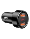 Kup Baseus Autoladegerät Magic 2x USB QC 3.0 45W (schwarz) - BSU698BLK - {ean13} - Sklep Home Screen