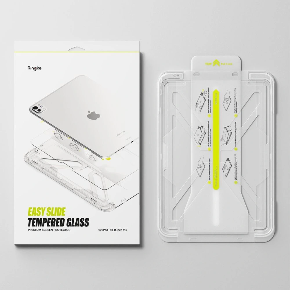 Szkło hartowane Ringke Easy Slide Apple iPad Pro 11" 2024/2025 (5., 6. generacji) Clear