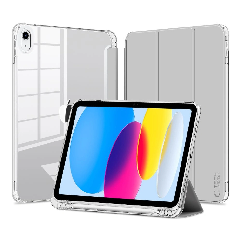 Etui Tech-Protect SmartCase Pen Hybrid Apple iPad 10.9" 2022 (10. generacji) Grey