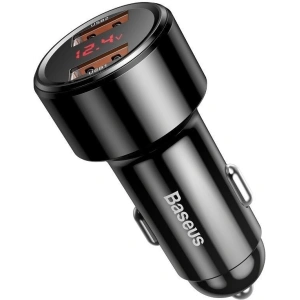 Kup Automobilní nabíječka Baseus Magic 2x USB QC 3.0 45W (černá) - BSU698BLK - {ean13} - Sklep Home Screen