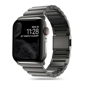 Kup Tech-Protect SteelBand Apple Watch 4/5/6/7/8/9/SE/Ultra 1/2 42/44/45/49mm schwarz - THP2870 - {ean13} - Sklep Home Screen