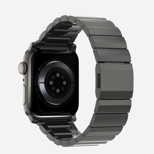 Kup Pasek Tech-Protect SteelBand Apple Watch 4/5/6/7/8/9/SE/Ultra 1/2 42/44/45/49mm negru - THP2870 - {ean13} - Sklep Home Screen