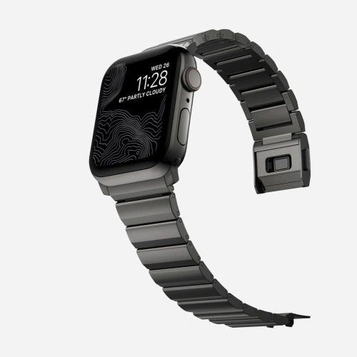 Kup Tech-Protect SteelBand Apple Watch 4/5/6/7/8/9/SE/Ultra 1/2 42/44/45/49mm schwarz - THP2870 - {ean13} - Sklep Home Screen