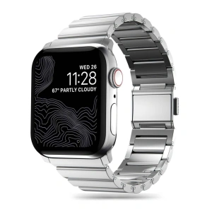 Kup Tech-Protect SteelBand Apple Watch 4/5/6/7/8/9/SE/Ultra 1/2 42/44/45/49mm silber - THP2871 - {ean13} - Sklep Home Screen