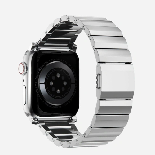 Buy Belt Tech-Protect SteelBand Apple Watch 4/5/6/7/8/9/SE/Ultra 1/2 42/44/45/49mm silver - THP2871 - {ean13} - Home Screen Store Europe