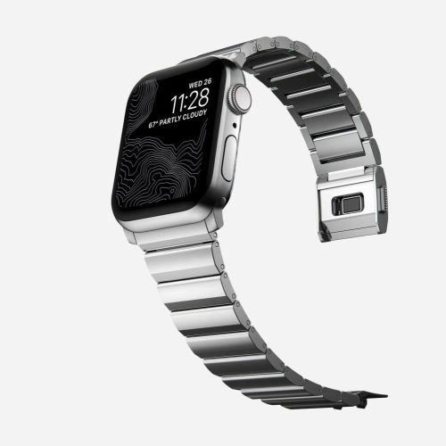 Kup Pasek Tech-Protect SteelBand Apple Watch 4/5/6/7/8/9/SE/Ultra 1/2 42/44/45/49mm argintiu - THP2871 - {ean13} - Sklep Home Screen