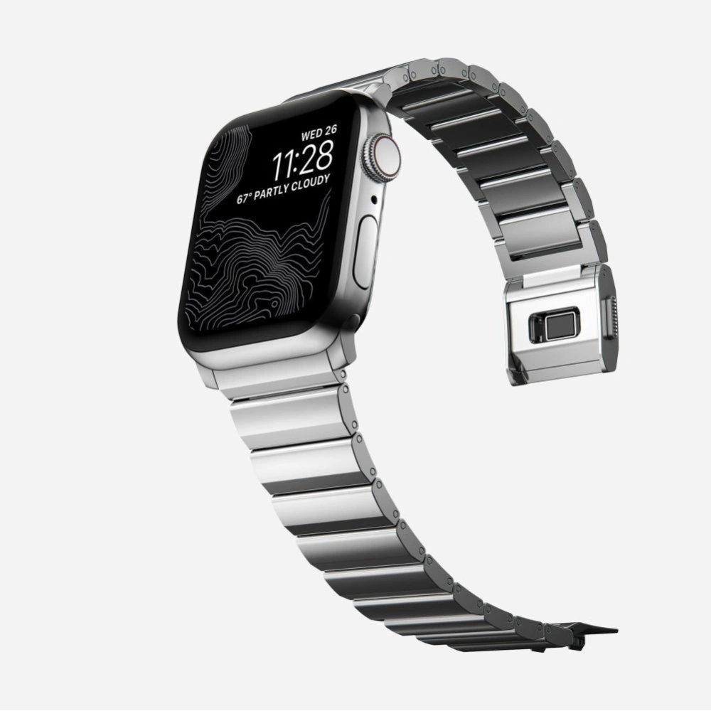 Pasek Tech-Protect SteelBand Apple Watch 4/5/6/7/8/9/SE/Ultra 1/2 42/44/45/49mm silver