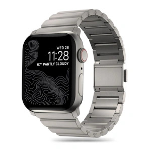 Kup Tech-Protect SteelBand Apple Watch 4/5/6/7/8/9/SE/Ultra 1/2 42/44/45/49mm Titan - THP2872 - {ean13} - Sklep Home Screen