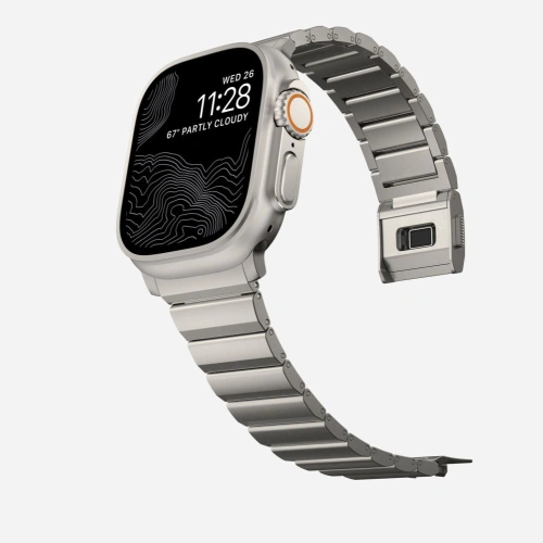 Kup Pasek Tech-Protect SteelBand Apple Watch 4/5/6/7/8/9/SE/Ultra 1/2 42/44/45/49mm titanium - THP2872 - {ean13} - Sklep Home Screen