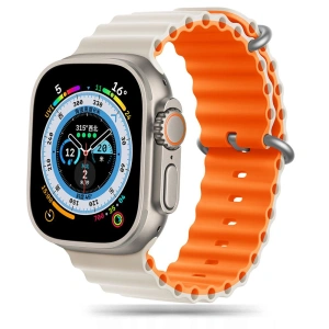 Buy Belt Tech-Protect IconBand Pro Apple Watch 4/5/6/7/8/9/SE/Ultra 1/2 42/44/45/49mm starlight/orange - THP2874 - {ean13} - Home Screen Store Europe