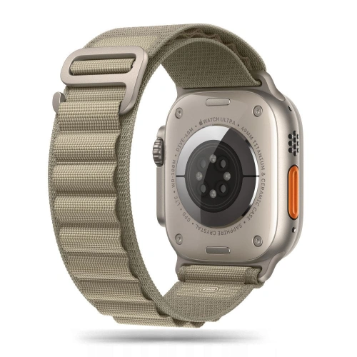 Kup Tech-Protect Nylon Pro Apple Watch 4/5/6/7/8/9/SE/Ultra 1/2 42/44/45/49mm titan/oliv - THP2879 - {ean13} - Sklep Home Screen