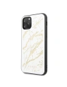 Kup Husă Guess GUHCN65MGGWH Apple iPhone 11 Pro Max alb/white hard case Glitter Marble Glass - GUE279WHT - {ean13} - Sklep Home Screen