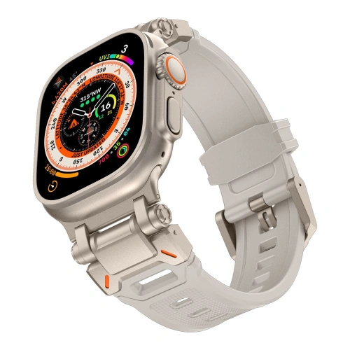 Kup Tech-Protect Delta Pro Apple Watch 4/5/6/7/8/9/SE/Ultra 1/2 42/44/45/49mm Starlight/Titanium - THP2884 - {ean13} - Sklep Home Screen