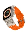 Kup Belt Tech-Protect Delta Pro Apple Watch 4/5/6/7/8/9/SE/Ultra 1/2 42/44/45/49mm orange/titanium - THP2885 - {ean13} - Sklep Home Screen