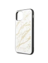Kup Etui Guess GUHCN65MGGWH Apple iPhone 11 Pro Max bílý/white hard case Glitter Marble Glass - GUE279WHT - {ean13} - Sklep Home Screen