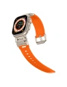 Kup Belt Tech-Protect Delta Pro Apple Watch 4/5/6/7/8/9/SE/Ultra 1/2 42/44/45/49mm orange/titanium - THP2885 - {ean13} - Sklep Home Screen