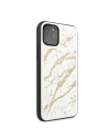 Kup Guess Apple Tasche GUHCN65MGGWH iPhone 11 Pro Max weiß/weiß Hartschale Glitter Marble Glass - GUE279WHT - {ean13} - Sklep Home Screen
