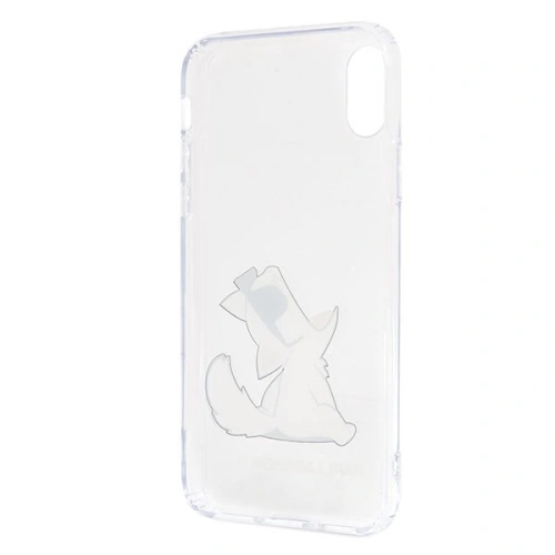 Kup Karl Lagerfeld KLHCPXCFNRC husă dură transparentă pentru iPhone X/Xs Choupette Fun - KLD191CL - {ean13} - Sklep Home Screen
