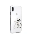 Kup Karl Lagerfeld KLHCPXCFNRC iPhone X/Xs Hartschalenetui transparent Choupette Fun - KLD191CL - {ean13} - Sklep Home Screen