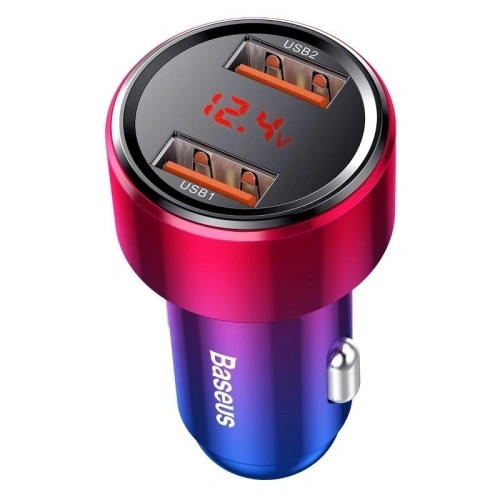 Kup Încărcător auto Baseus Magic 2x USB QC 3.0 45W (roșu-albastru) - BSU701REDBLU - {ean13} - Sklep Home Screen