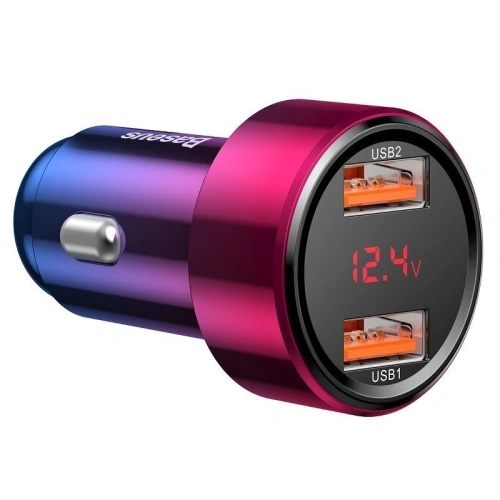 Kup Încărcător auto Baseus Magic 2x USB QC 3.0 45W (roșu-albastru) - BSU701REDBLU - {ean13} - Sklep Home Screen