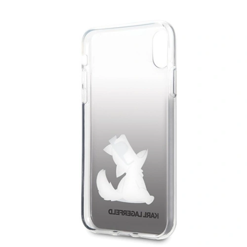 Kup Karl Lagerfeld KLHCPXCFNRCBK iPhone X/Xs hardcase czarny/black Choupette Fun - KLD192BLK - {ean13} - Sklep Home Screen