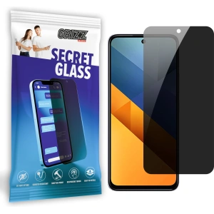 Kup Privatisierendes Glas GrizzGlass SecretGlass für Xiaomi Poco M6 - GRZ10194 - {ean13} - Sklep Home Screen