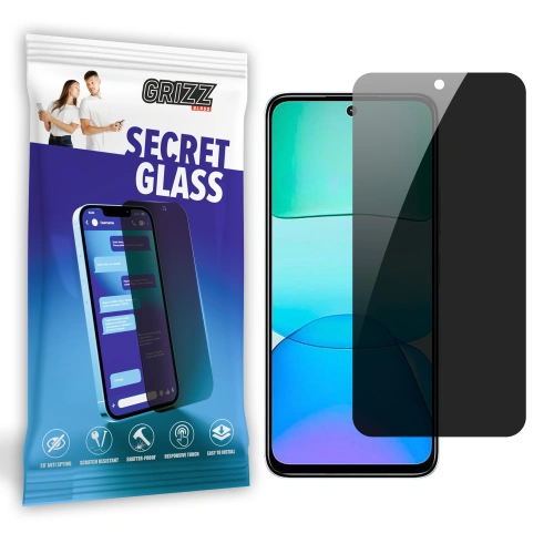 Kup Sticlă de confidențialitate GrizzGlass SecretGlass pentru Xiaomi Redmi 13 - GRZ10195 - {ean13} - Sklep Home Screen