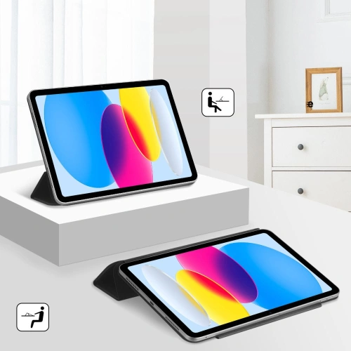 Buy Tech-Protect SmartSase Magnetic Apple iPad 10.9" 2022 (10. generacji) Black - THP2887 - {ean13} - Home Screen Store Europe