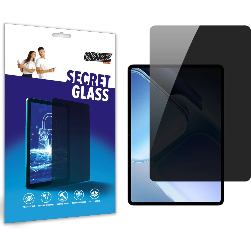 Matowe szkło prywatyzujące GrizzGlass SecretGlass do Vivo IQOO Pad 2 Pro