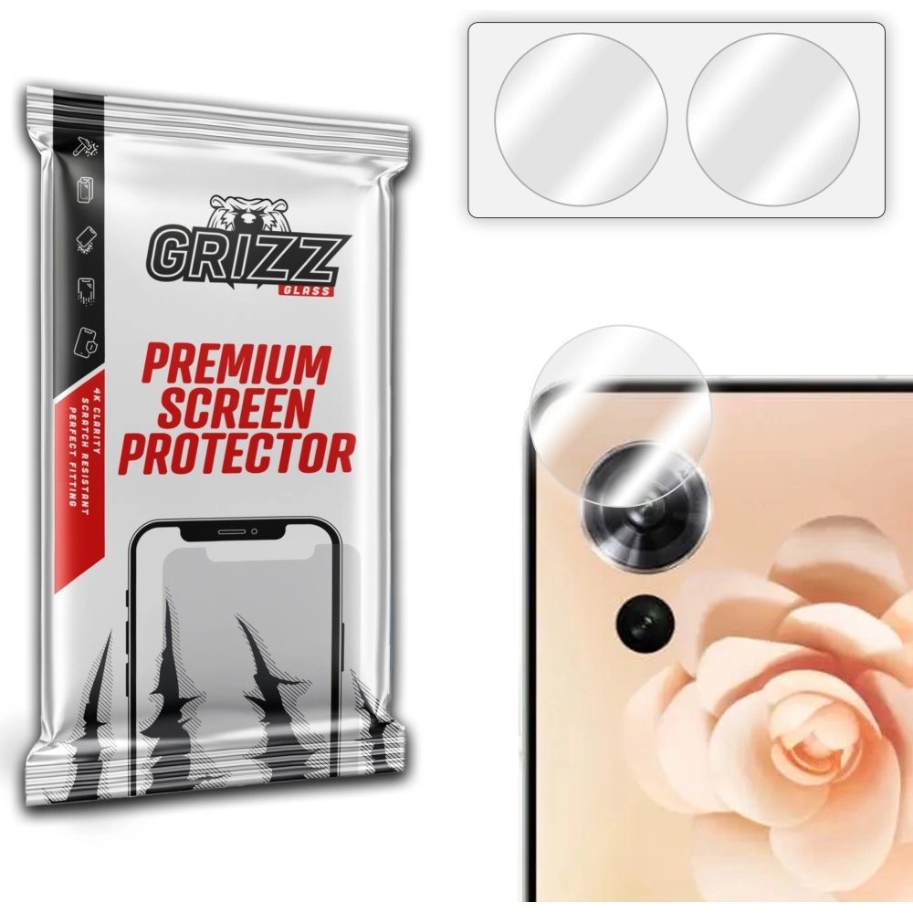 Szkło na aparat GrizzGlass HybridGlass Camera do Honor Magic V Flip