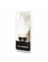 Kup Karl Lagerfeld KLHCPXCHPEEGO iPhone X gold/złoty hard case Liquid Glitter - KLD195GLD - {ean13} - Sklep Home Screen