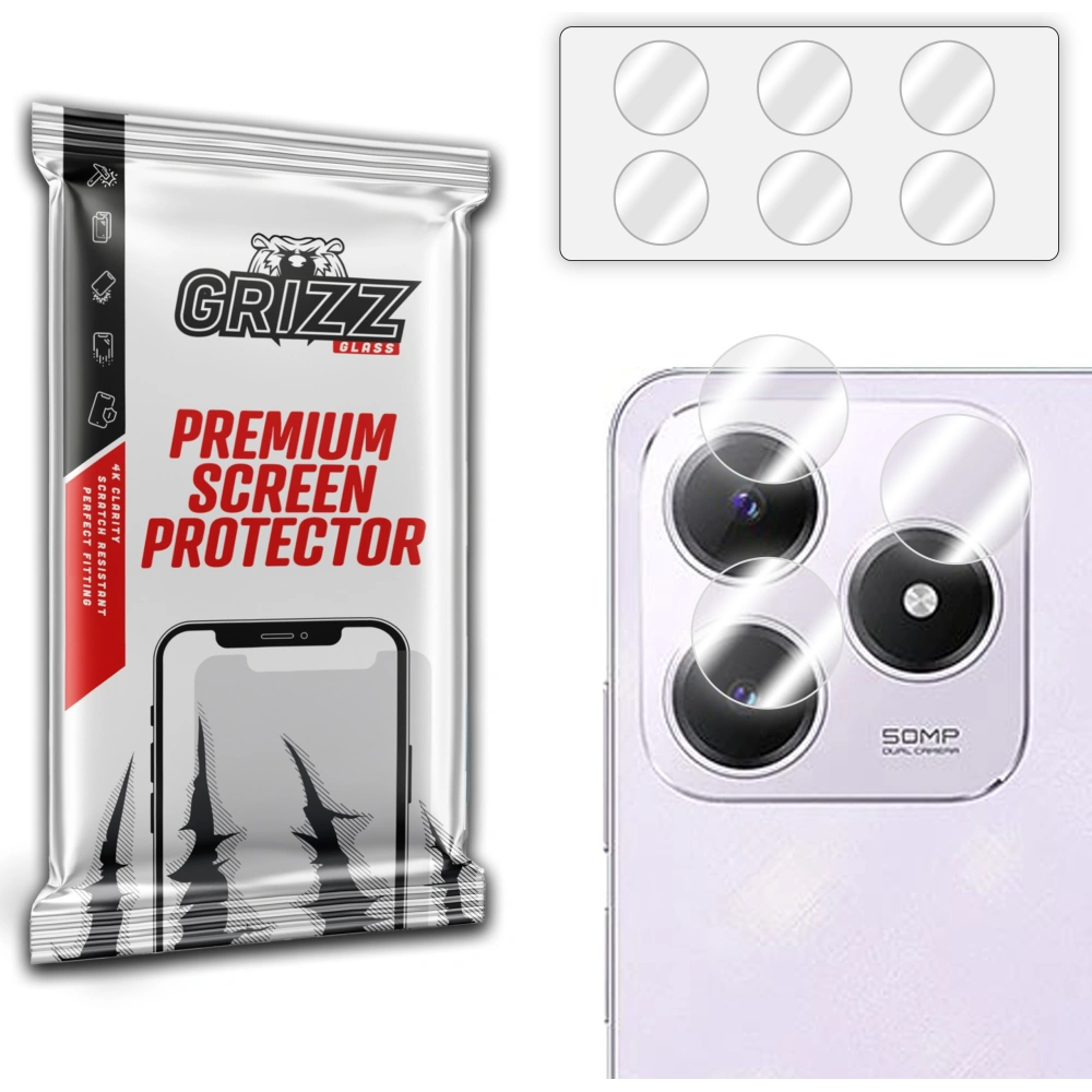 Szkło na aparat GrizzGlass HybridGlass Camera do Realme C63
