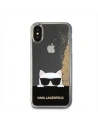 Kup Karl Lagerfeld KLHCPXCHPEEGO iPhone X zlatý/hard case Liquid Glitter - KLD195GLD - {ean13} - Sklep Home Screen